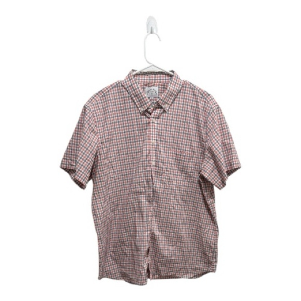 Kirrin Finch Red Blue White Plaid Casual Shirt Size 22